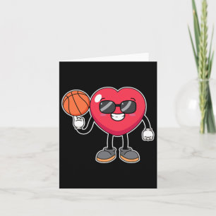 Bysketbyll Player Herzlich Valentinstag Niedlicher Karte