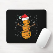 Bysketbyll Player Snowman Santa Bysketbylls Light Mousepad (Mit Mouse)