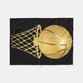 Bysketbyll Player Trophy Game Coach Sport Lover Fleecedecke (Vorderseite (Horizontal))