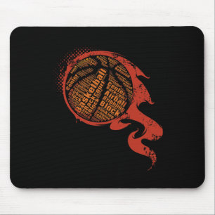 Bysketbyll Players Bysketbyll Team Grafiksport Mousepad