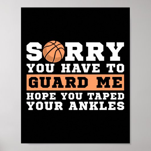 Bysketbyll Point Guard - Entschuldigung, dass Sie  Poster (Vorne)