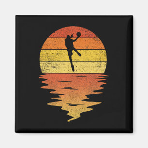Bysketbyll Retro Sonnenuntergang 70er Jahre Vintag Magnet