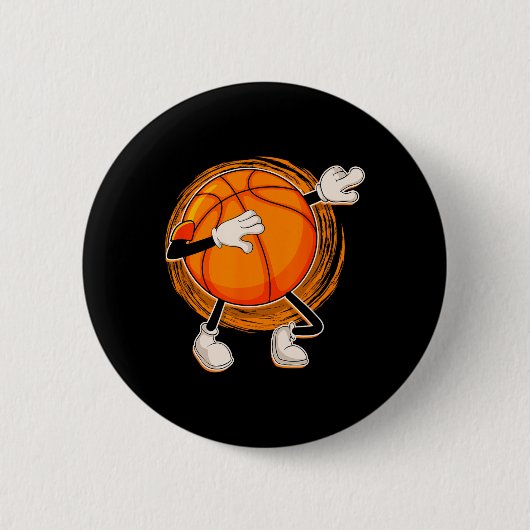 Bysketbyll S für Männer Kinder Jugend Player Slam Button (Vorderseite)
