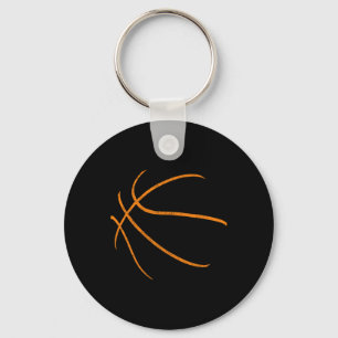 Bysketbyll Silhouette Bbyll Player Coach by Schlüsselanhänger