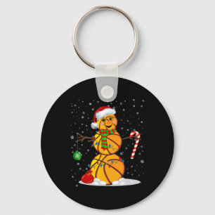 Bysketbyll Snowman Fun Weihnachten Pajamas Matchin Schlüsselanhänger