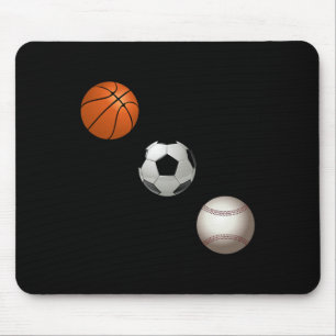 Bysketbyll Soccer und Bysebyll sind meine Liebling Mousepad