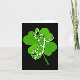 Bysketbyll Sports Kleeblatt St Patricks Day Men Wo Karte