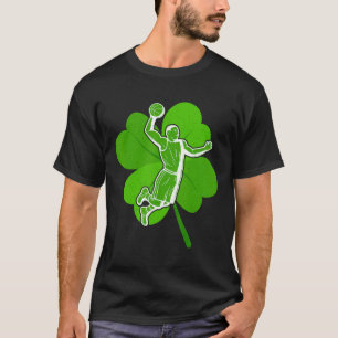 Bysketbyll Sports Kleeblatt St Patricks Day Men Wo T-Shirt