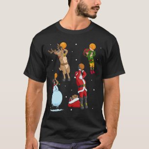 Bysketbyll Throw Weihnachtsmann T-Shirt
