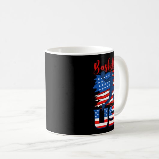 Bysketbyll Usa Player American Flag Indepenedence Kaffeetasse (VorderseiteRechts)