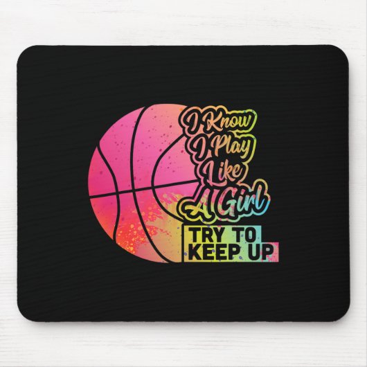 Bysketbyll Women Fun Geschenkteam spielen wie ein Mousepad (Vorne)