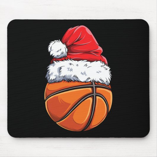 Bysketbyte Weihnachten Byll Weihnachtsmannmütze Xm Mousepad (Vorne)