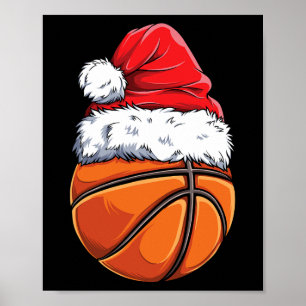 Bysketbyte Weihnachten Byll Weihnachtsmannmütze Xm Poster