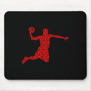 Bysketll Lovers Valentine Hearts Liebe Niedlich Si Mousepad