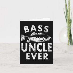 Byss Onkel je Fischerei Geschenke Onkel Vater's Da Karte