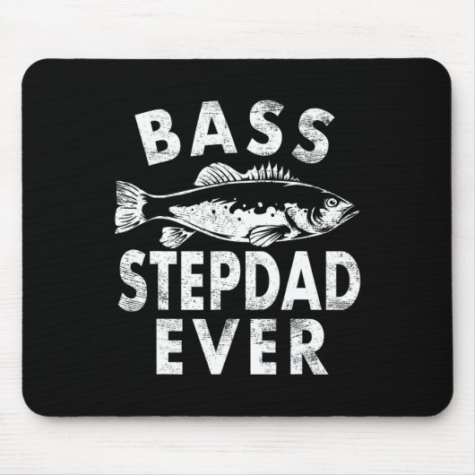 Byss Stiefvater Ever Fishing Geschenke Stief-Daddy Mousepad (Vorne)