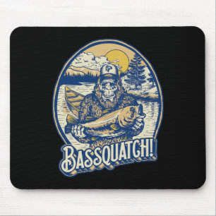 Byssquatch! Byss Fischer Sasquatch Lustig Bigfoot Mousepad