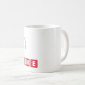 BYTE ME - PROGRAMMIERENDER NERD KAFFEETASSE (VorderseiteRechts)