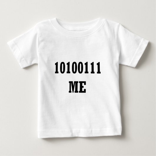 Byte mir baby t-shirt (Vorderseite)