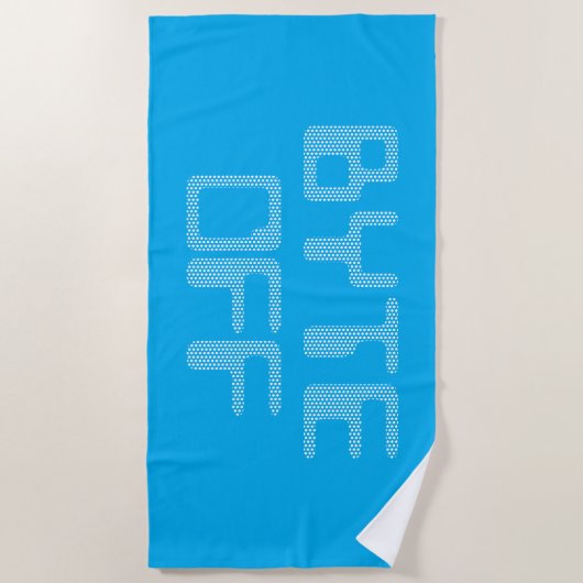 Byte off strandtuch (Vorderseite)