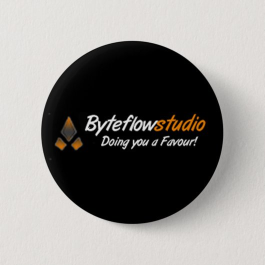 Byteflowstudios "offizieller" Knopf Button (Vorderseite)