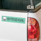 BYTESEXUAL —.png Autoaufkleber (Auf Lkw)