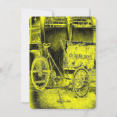 Bywater Bicycle Feiertagskarte (Vorderseite)