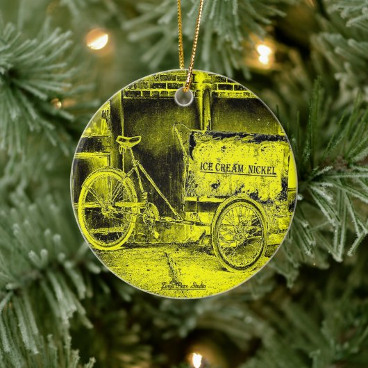 Bywater Bicycle Keramik Ornament (Baum)
