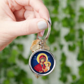 Byzantine Christian Orthodox Icons: Virgin Mary Schlüsselanhänger (Hand)