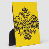 Byzantine Empire Flag Fotoplatte (Seite)