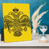 Byzantine Empire Flag Fotoplatte (Seite)