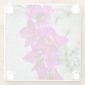 Byzantine Gladiolus Glasuntersetzer (Rückseite)