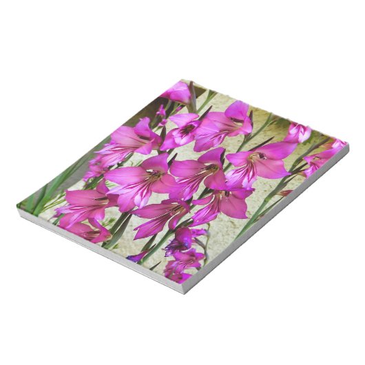 Byzantine Gladiolus Notizblock (Rotiert)