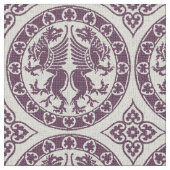 Byzantine Griffins Fabric Stoff (Nahaufnahme)
