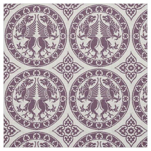 Byzantine Griffins Fabric Stoff (Muster)