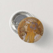 Byzantine Head: Blonde Button (Vorne & Hinten)