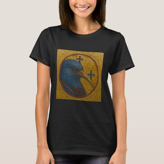 Byzantine Kiwi Mosaic T-Shirt (Vorderseite)