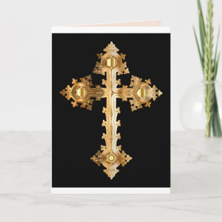 Byzantinenkreuzkarte Karte