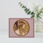 Byzantinisch Brünett, 1897 Postkarte (Stehend Vorderseite)