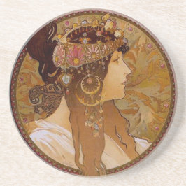 Byzantinisch Brünett, Mucha Untersetzer