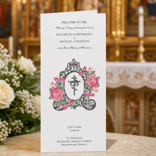 Byzantinisch-orthodoxe katholische Hochzeitsprogra