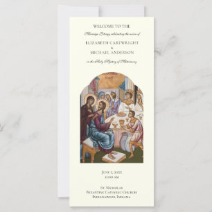 Byzantinisch-orthodoxe katholische Hochzeitsprogra