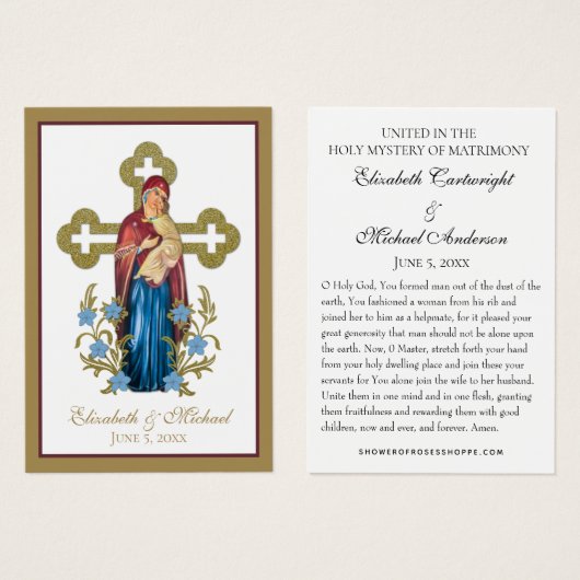 Byzantinisch-orthodoxe Osterreich Hochzeit Heilige (Vorne & Hinten)