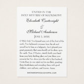 Byzantinisch-orthodoxe Osterreich Hochzeit Heilige (Rückseite)