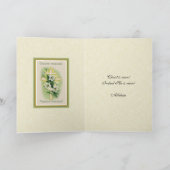 Byzantinisch-slawonisch-katholische Pascha Osterfe Feiertagskarte (Innenseite)