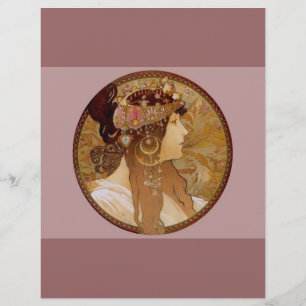 Byzantinische Brünette, 1897 Flyer