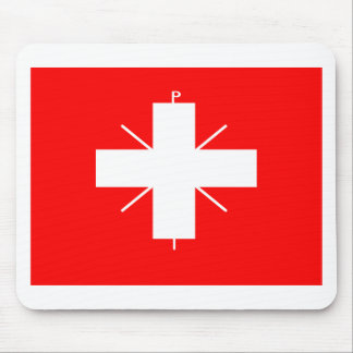 Byzantinische Flagge (ANZEIGE 395) Mousepad