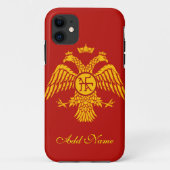 Byzantinische Flagge Case-Mate iPhone Hülle (Rückseite)