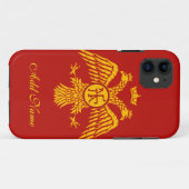 Byzantinische Flagge Case-Mate iPhone Hülle (Rückseite (Horizontal))