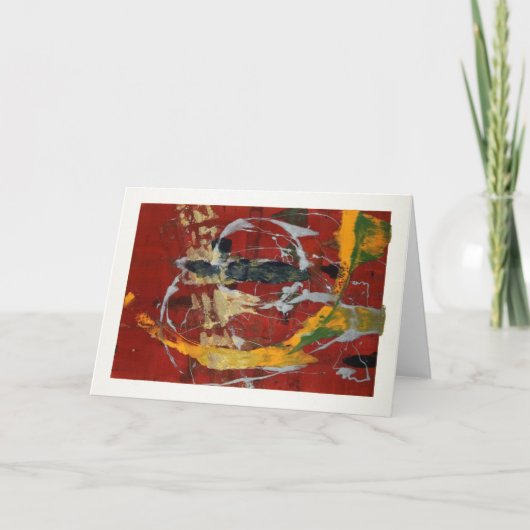 Byzantinische Gold Feiertage Grußkarte Feiertagskarte (Vorderseite)